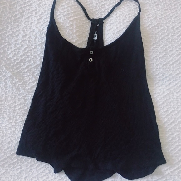 PacSun / Black Halter Tank Top - Picture 2 of 3